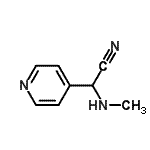 CAS#: 703394-51-8， (Methylamino)(4-pyridinyl)acetonitrile