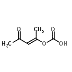 CAS#: 704204-81-9， (2E)-4-Oxo-2-penten-2-yl hydrogen carbonate