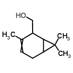CAS#: 70424-76-9， (3,7,7-Trimethylbicyclo[4.1.0]hept-3-en-2-yl)methanol