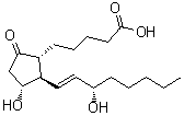 CAS#: 7046-40-4， 5-{(1R,2R,3R)-3-Hydroxy-2-[(1E,3S)-3-hydroxy-1-octen-1-yl]-5-oxocyclopentyl}pentanoic acid