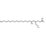 CAS#: 70521-72-1， N-(2-Hydroxyethyl)-N-(2-hydroxyhexadecyl)-beta-alanine