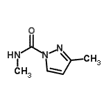 CAS#: 70584-10-0， N,3-Dimethyl-1H-pyrazole-1-carboxamide