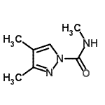 CAS#: 70584-11-1， N,3,4-Trimethyl-1H-pyrazole-1-carboxamide