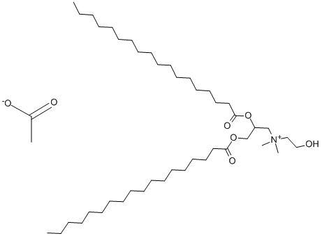 CAS#: 7059-39-4， Dimethyl-DL-2,3-Distearoyl-Oxypropyl-2'-Hydroxy-Ethylammonium Acetate