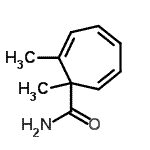 CAS#: 70606-16-5， 1,2-Dimethyl-2,4,6-cycloheptatriene-1-carboxamide