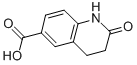structure of CAS# 70639-77-9, 1,2,3,4-Tetrahydro-2-Oxo-6-Quinolinecarboxylicacid;2-Keto-3,4-Dihydro-1H-Quinoline-6-Carboxylate;Zinc04219175
