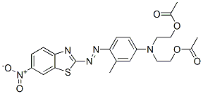 CAS#: 70660-53-6， 2,2'-[[3-Methyl-4-[(6-Nitrobenzothiazol-2-Yl)Azo]Phenyl]Imino]Bisethyl Diacetate