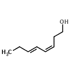 CAS#: 70664-96-9， (3Z,5E)-3,5-Octadien-1-ol