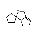 CAS#: 706791-71-1， 1'H-Spiro[cyclopentane-1,3'-pyrrolo[1,2-c][1,3]oxazole]