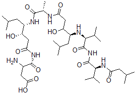 CAS#: 70706-88-6， Asp-Pepstatyl