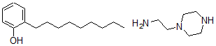 CAS#: 70776-30-6， Nonylphenyl Compd. With 1-Piperazineethanamine