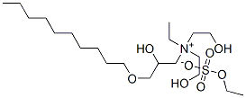 CAS#: 70776-71-5， (3-Decyloxy-2-Hydroxypropyl)Ethylbis(2-Hydroxyethyl)Ammonium Ethyl Sulphate