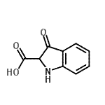 CAS#: 708-38-3， 3-Oxo-2-indolinecarboxylic acid