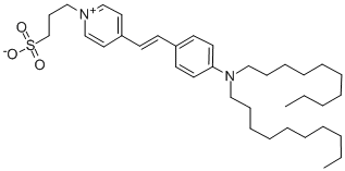 CAS#: 70807-63-5， 3-(4-((E)-2-[4-(Didecylamino)Phenyl]Ethenyl)-1-Pyridiniumyl)-1-Propanesulfonate