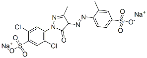 CAS#: 70815-09-7， Disodium 2,5-Dichloro-4-[4,5-Dihydro-3-Methyl-5-Oxo-4-[(4-Sulphonato-o-Tolyl)Azo]-1H-Pyrazol-1-Yl]Benzenesulphonate
