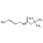 CAS#: 708277-94-5， 2-Methyl-2-propanyl 2,3-pentadien-1-ylcarbamate