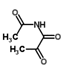 CAS#: 70881-55-9， N-Acetyl-2-oxopropanamide