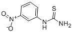 结构式 CAS# 709-72-8, N-(3-硝基苯基)-硫脲