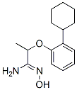 CAS 登录号：70907-55-0， 1-氨基-2-(O-环己基苯氧基)丙醛肟