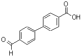 structure of CAS# 70916-98-2, 4'-Formyl-[1,1'-Biphenyl]-4-carboxylic Acid;4'-FORMYL[1,1'-BIPHENYL]-4-CARBOXYLIC ACID;4-BIPHENYL-4'-FORMYL-CARBOXYLIC ACID;4'-FORMYL-BIPHENYL-4-CARBOXYLIC ACID