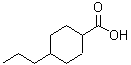 结构式 CAS# 70928-91-5, 4-丙基环己烷羧酸