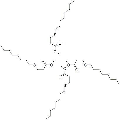 CAS#: 70942-42-6， 2,2-Bis[[3-(Octylthio)-1-Oxopropoxy]Methyl]Propane-1,3-Diyl Bis[3-(Octylthio)Propionate]