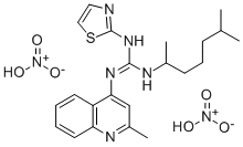 CAS#: 71079-51-1， 1-(1,5-Dimethylhexyl)-2-(2-Methyl-4-Quinolyl)-3-(2-Thiazolyl)-Guanidine Dinitrate