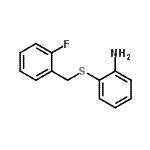 CAS#: 710966-54-4， 2-[(2-Fluorobenzyl)sulfanyl]aniline