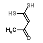 CAS 登录号：71107-81-8， 4,4-二硫基-3-丁烯-2-酮