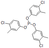 CAS 登录号：71143-11-8， 4-氯-3-甲基-苯酚亚磷酸酯(3:1)