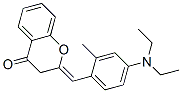 CAS 登录号：71156-00-8， 2-[[4-(二乙基氨基)-2-甲基苯基]亚甲基]-2,3-二氢-4H-1-苯并吡喃-4-酮