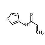 CAS#: 71169-28-3， N-(1,3-Thiazol-4-yl)acrylamide