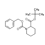CAS#: 71170-89-3， 1-Benzyl 2-(2-methyl-2-propanyl) 1,2-piperidinedicarboxylate