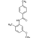 CAS#: 712298-93-6， N-(5-Methoxy-2-methylphenyl)-4-methylbenzamide