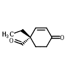 CAS#: 712323-92-7， (1S)-1-Ethyl-4-oxo-2-cyclohexene-1-carbaldehyde