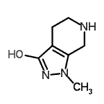 CAS#: 71233-24-4， 1-Methyl-1,2,4,5,6,7-hexahydro-3H-pyrazolo[3,4-c]pyridin-3-one