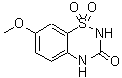 CAS#: 71254-67-6， 7-Methoxy-2H-1,2,4-benzothiadiazin-3(4H)-one 1,1-dioxide