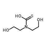 CAS#: 71261-33-1， Bis(2-hydroxyethyl)carbamothioic S-acid