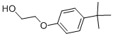 structure of CAS# 713-46-2, 2-(4-Tert-Butylphenoxy)Ethanol;Beta-(P-Tert-Butylphenoxy)Ethanol;Aids017825;St5444537
