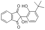 CAS#: 71313-34-3， 2-(3-Tert-Butyl-2-Hydroxyphenyl)-2-Hydroxy-1,3-Indandione