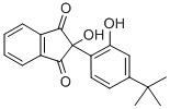 CAS#: 71313-35-4， 2-(4-(1,1-Dimethylethyl)-2-Hydroxyphenyl)-2-Hydroxy-1H-Indene-1,3(2H)-Dione
