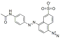 CAS#: 71393-88-9， 4-[[4-(Acetylamino)Phenyl]Azo]-6-Sulfonato-1-Naphthalenediazonium