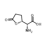 CAS#: 714194-19-1， (2R)-Amino[(2R)-5-oxotetrahydro-2-furanyl]acetic acid
