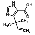 CAS#: 714273-87-7， 4-(2-Methyl-3-buten-2-yl)-1H-imidazole-5-carboxylic acid
