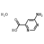 CAS#: 7146-87-4， 6-Amino-4-pyrimidinecarboxylic acid hydrate (1:1)