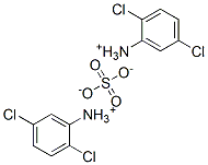 结构式 CAS# 71463-48-4, 二(2,5-二氯苯铵)硫酸盐
