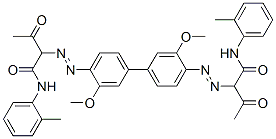 CAS#: 7147-42-4， 2,2'-[(3,3'-Dimethoxy[1,1'-Biphenyl]-4,4'-Diyl)Bis(Azo)]Bis[N-(2-Methylphenyl)-3-Oxobutyramide]