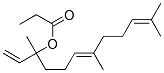 CAS#: 7149-34-0， 3,7,11-Trimethyldodeca-1,6,10-Trien-3-Yl Propionate