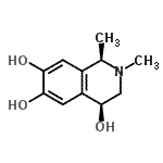 CAS#: 714905-74-5， (1R,4S)-1,2-Dimethyl-1,2,3,4-tetrahydro-4,6,7-isoquinolinetriol