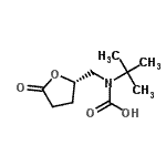 CAS#: 714972-42-6， (2-Methyl-2-propanyl){[(2S)-5-oxotetrahydro-2-furanyl]methyl}carbamic acid